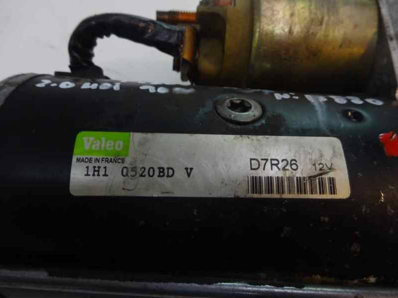 MOTOR ARRANQUE PEUGEOT 206 BERLINA 2001 2.0 HDI (90 CV)