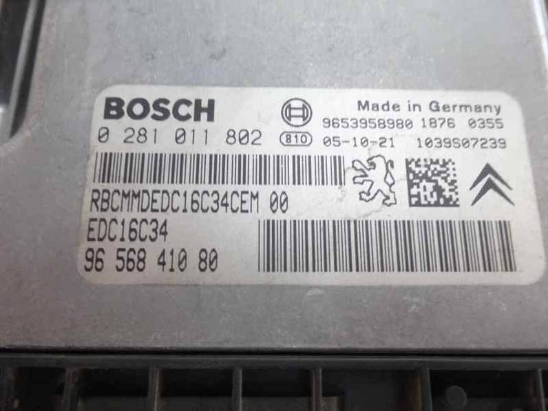 CENTRALITA MOTOR UCE CITROEN XSARA PICASSO 2005 1.6 16V HDI FAP (109 CV)