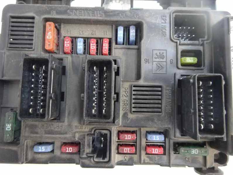 CAJA RELES FUSIBLES CITROEN XSARA PICASSO 2005 1.6 16V HDI FAP (109 CV)