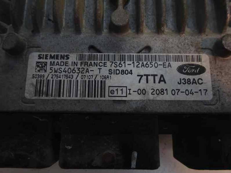 CENTRALITA MOTOR UCE FORD FIESTA 2007 1.4 TDCI (68 CV)