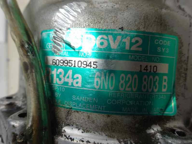 COMPRESOR AIRE ACONDICIONADO VOLKSWAGEN POLO BERLINA 2000 1.4 16V (75 CV)