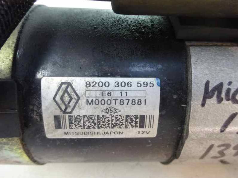 MOTOR ARRANQUE NISSAN MICRA 2006 1.5 DCI TURBODIESEL (68 CV)