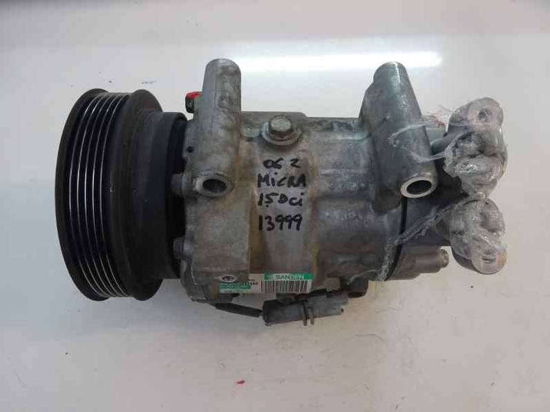 COMPRESOR AIRE ACONDICIONADO NISSAN MICRA 2006 1.5 DCI TURBODIESEL (68 CV)