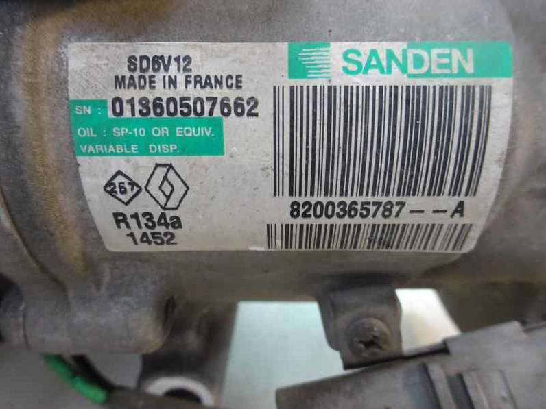 COMPRESOR AIRE ACONDICIONADO NISSAN MICRA 2006 1.5 DCI TURBODIESEL (68 CV)