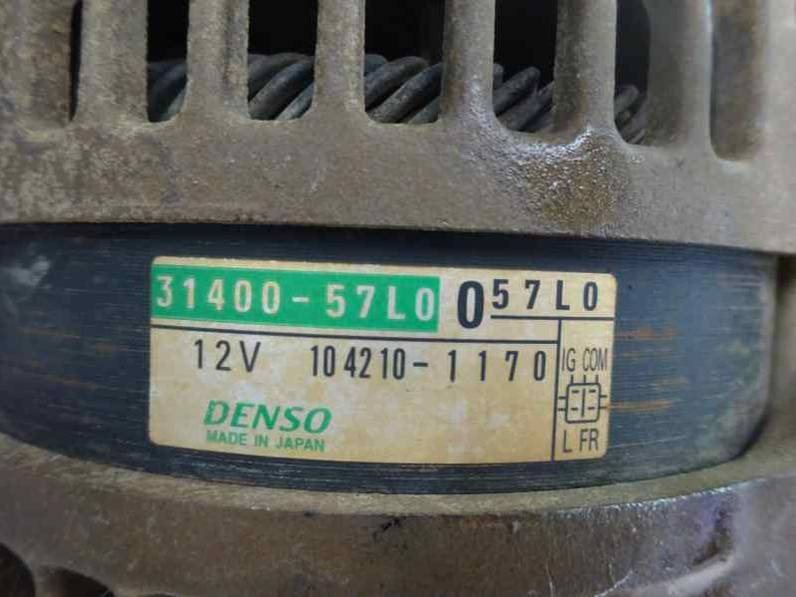 ALTERNADOR SUZUKI SX4 RW 2013 2.0 DDIS TURBODIESEL (135 CV)