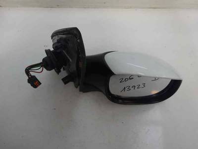 RETROVISOR DERECHO PEUGEOT 206 BERLINA 2002 1.4 HDI (68 CV)
