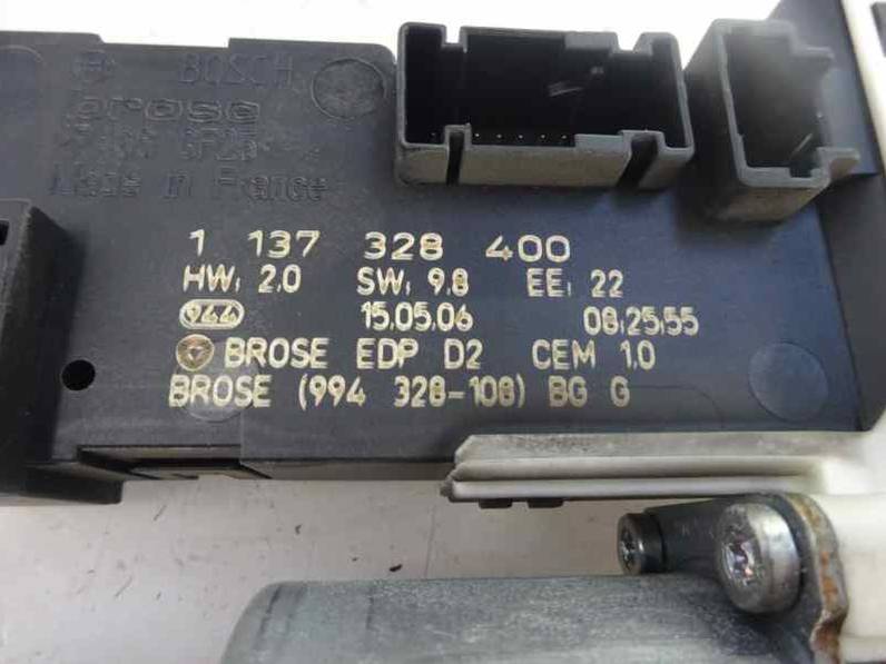 MOTOR ELEVALUNAS DELANTERO IZQUIERDO PEUGEOT 407 2006 1.6 HDI (109 CV)