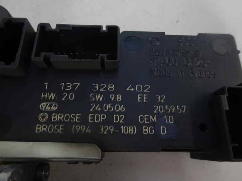 MOTOR ELEVALUNAS DELANTERO DERECHO PEUGEOT 407 2006 1.6 HDI (109 CV)