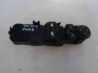 MANDO ELEVALUNAS DELANTERO IZQUIERDO PEUGEOT 407 2006 1.6 HDI (109 CV)