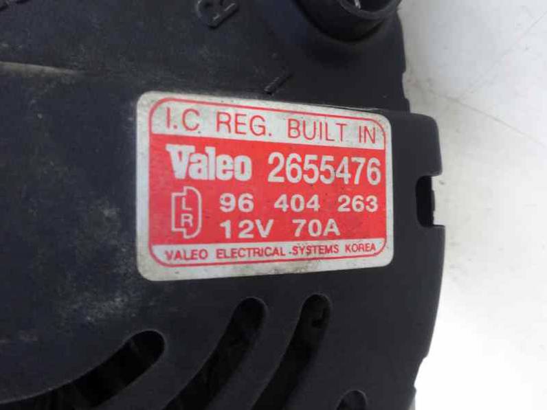 ALTERNADOR DAEWOO KALOS 2003 1.2 (72 CV)