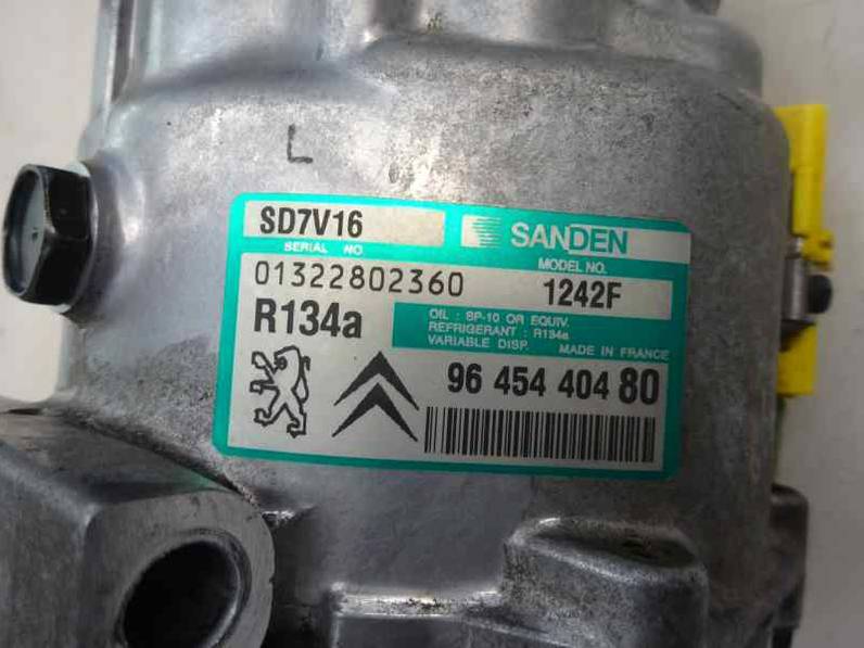 COMPRESOR AIRE ACONDICIONADO CITROEN C5 BERLINA 2003 1.8 (116 CV)