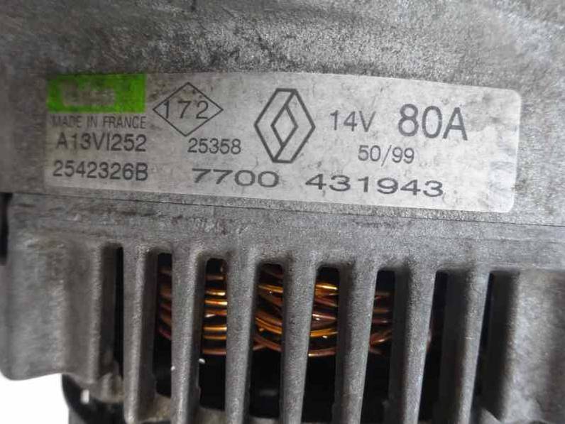 ALTERNADOR RENAULT MEGANE I CLASSIC 2000 1.9 DTI D (98 CV)