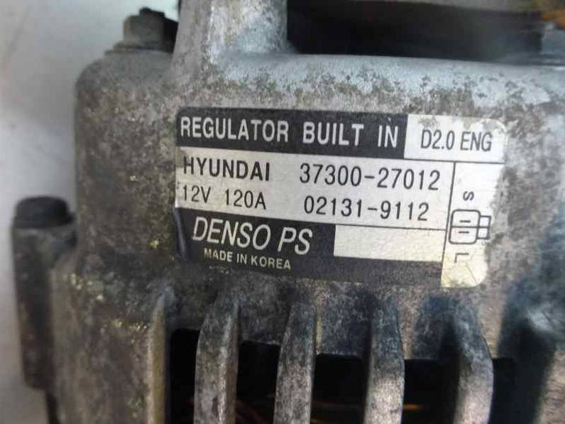 ALTERNADOR KIA CARENS 2005 2.0 CRDI (140 CV)