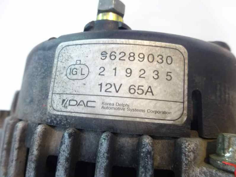 ALTERNADOR DAEWOO MATIZ 2004 1.0 (64 CV)