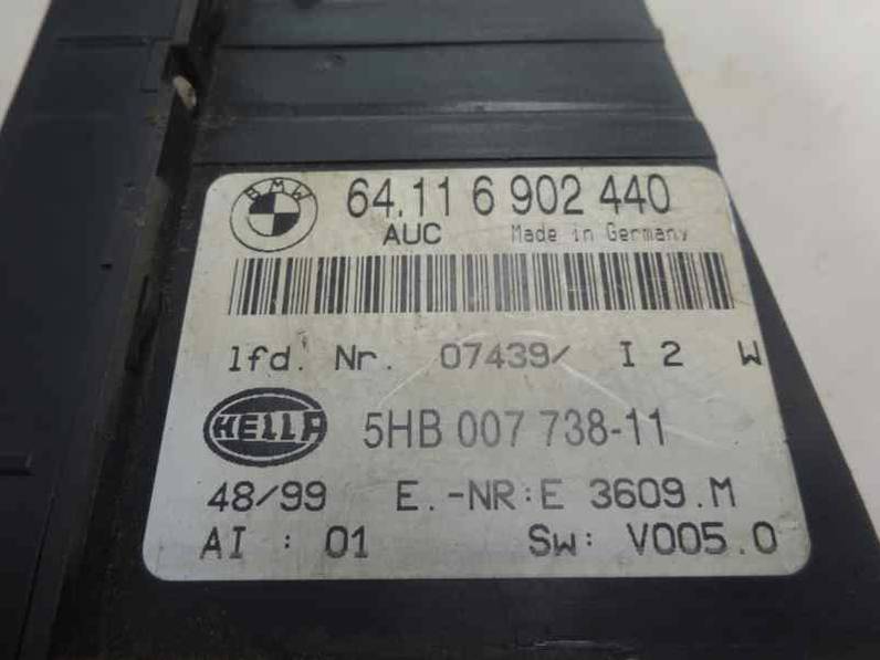 MANDO CLIMATIZADOR BMW SERIE 3 COMPACT 2002 2.0 16V D (150 CV)