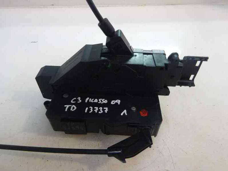 CERRADURA PUERTA TRASERA DERECHA CITROEN C3 PICASSO 2009 1.6 16V HDI (90 CV)