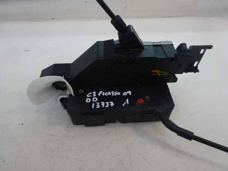 CERRADURA PUERTA DELANTERA DERECHA CITROEN C3 PICASSO 2009 1.6 16V HDI (90 CV)