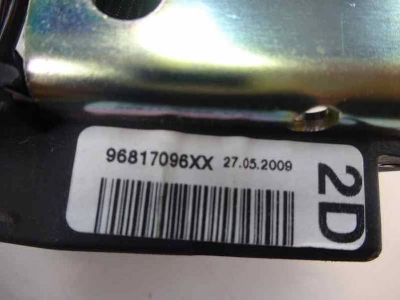 CINTURON SEGURIDAD TRASERO DERECHO CITROEN C3 PICASSO 2009 1.6 16V HDI (90 CV)