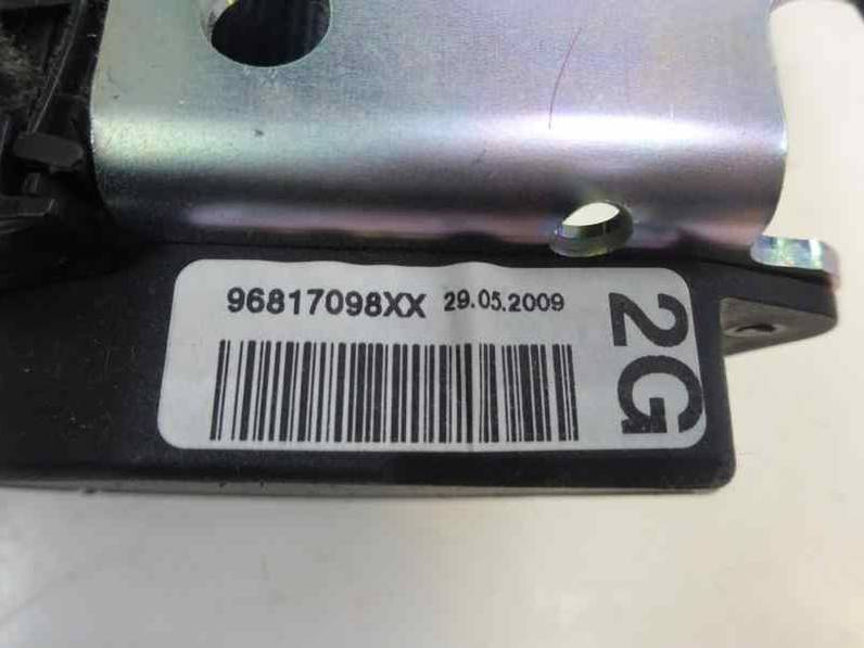 CINTURON SEGURIDAD TRASERO IZQUIERDO CITROEN C3 PICASSO 2009 1.6 16V HDI (90 CV)