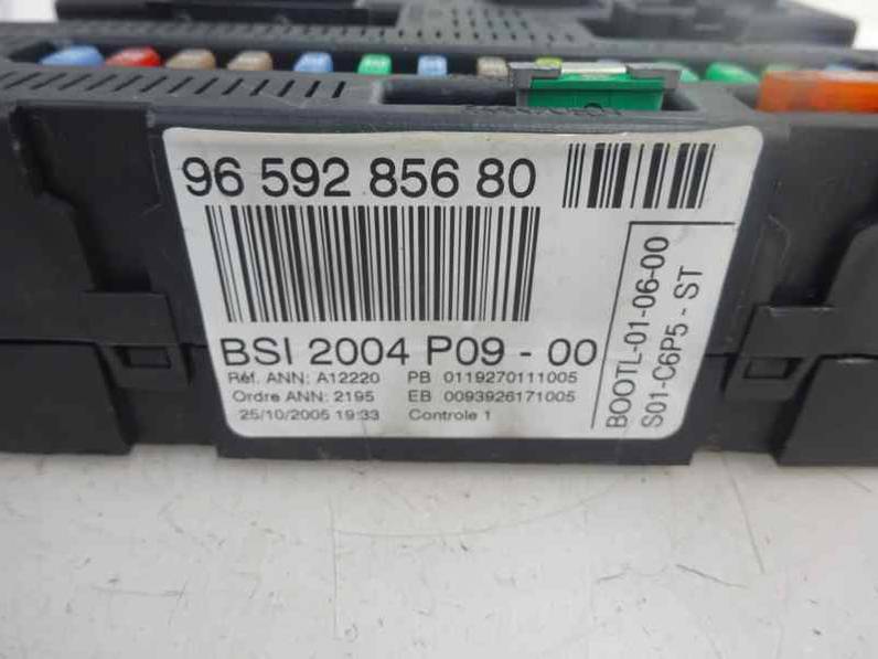 CAJA RELES FUSIBLES CITROEN C3 2006 1.4 HDI (68 CV)