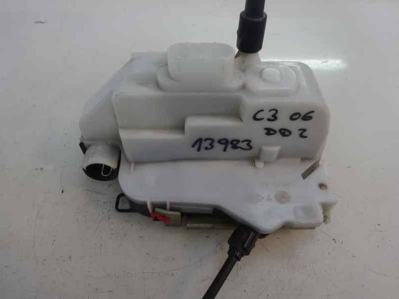 CERRADURA PUERTA DELANTERA DERECHA CITROEN C3 2006 1.4 HDI (68 CV)