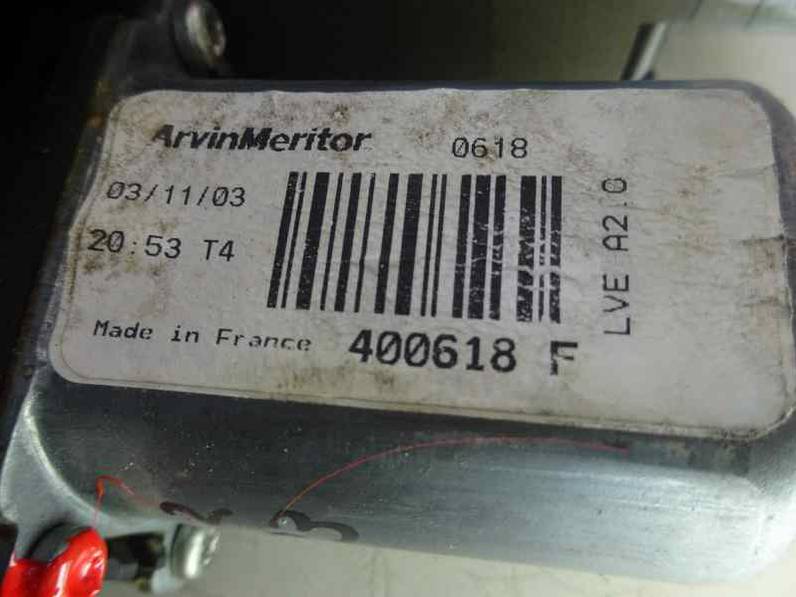 ELEVALUNAS DELANTERO DERECHO CITROEN C3 2003 1.1 (60 CV)