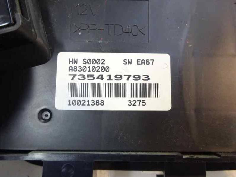 MANDO CLIMATIZADOR FIAT GRANDE PUNTO 2006 1.4 (78 CV)