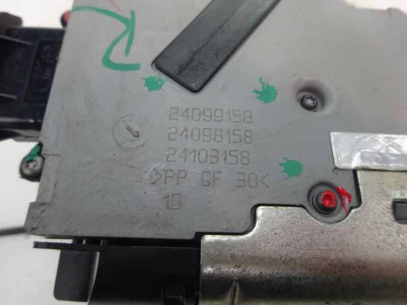 CERRADURA PUERTA TRASERA DERECHA CITROEN C4 GRAND PICASSO 2007 1.6 16V HDI FAP (109 CV)