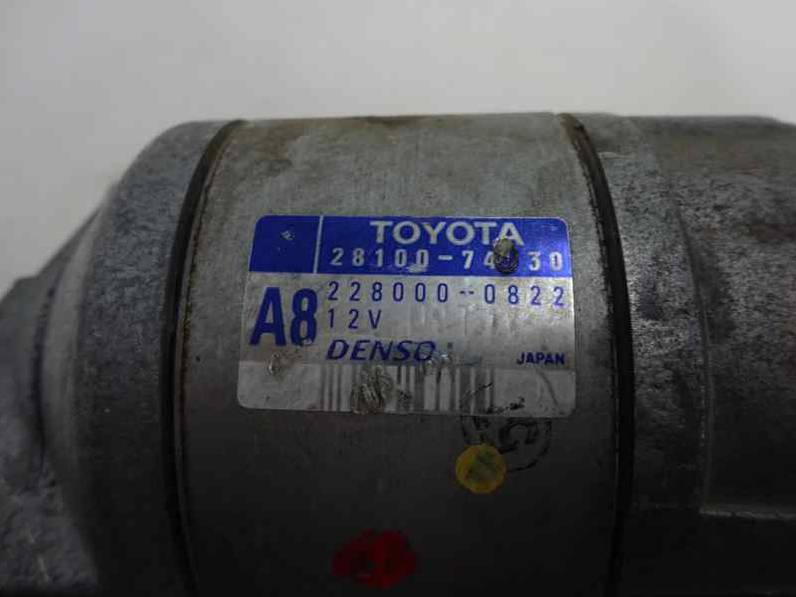 MOTOR ARRANQUE TOYOTA RAV 4 FUNCRUISER 1999 2.0 16V (128 CV)