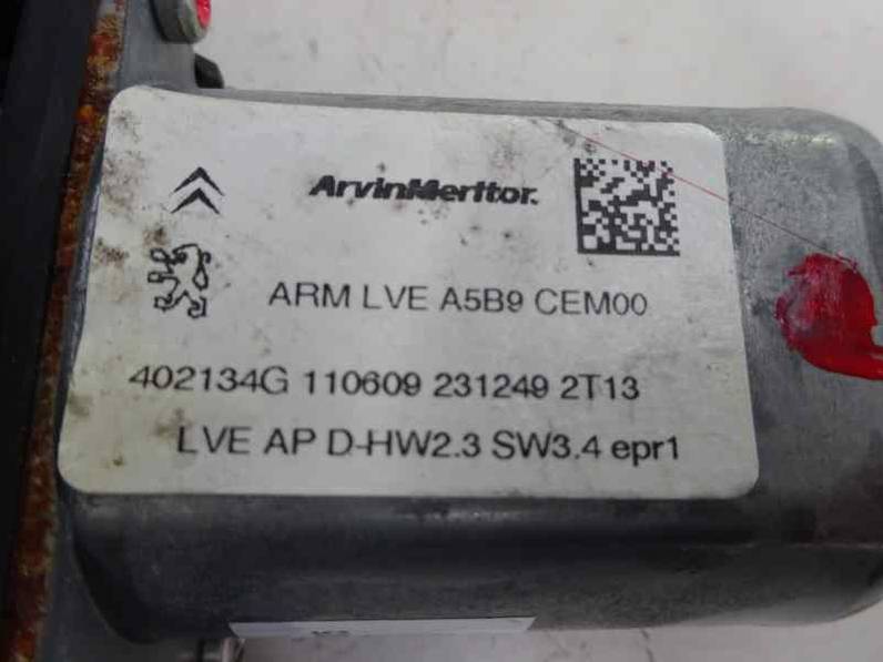 MOTOR ELEVALUNAS DELANTERO DERECHO CITROEN C3 PICASSO 2009 1.6 16V HDI (90 CV)