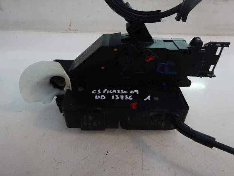 CERRADURA PUERTA DELANTERA DERECHA CITROEN C3 PICASSO 2009 1.6 16V HDI (90 CV)