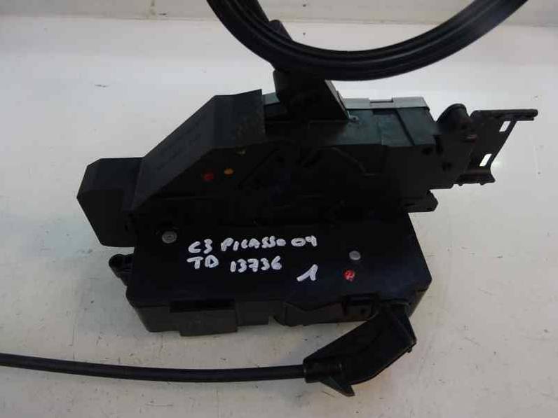 CERRADURA PUERTA TRASERA DERECHA CITROEN C3 PICASSO 2009 1.6 16V HDI (90 CV)