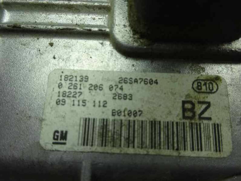 CENTRALITA MOTOR UCE OPEL CORSA C 2001 1.2 16V (75 CV)