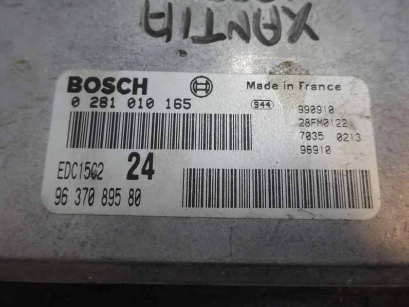 CENTRALITA MOTOR UCE CITROEN XANTIA BERLINA 2001 2.0 HDI (90 CV)