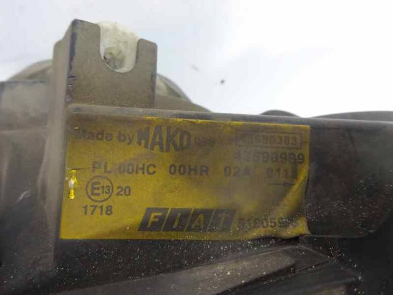 FARO IZQUIERDO FIAT DOBLO 2009 1.9 JTD (105 CV)