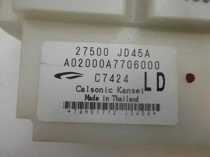 MANDO CLIMATIZADOR NISSAN QASHQAI 2007 1.5 DCI TURBODIESEL (106 CV)