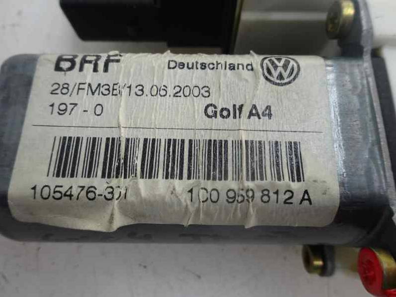 MOTOR ELEVALUNAS TRASERO DERECHO VOLKSWAGEN GOLF IV BERLINA 2003 1.9 TDI (150 CV)