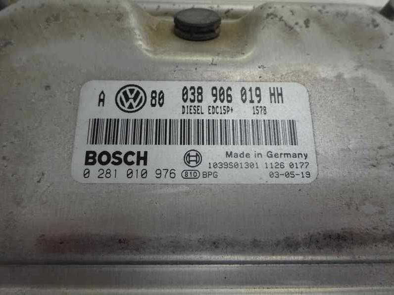CENTRALITA MOTOR UCE VOLKSWAGEN GOLF IV BERLINA 2003 1.9 TDI (150 CV)