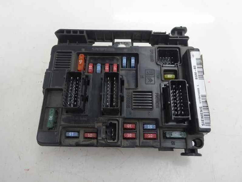 CAJA RELES FUSIBLES CITROEN XSARA PICASSO 2007 1.6 16V HDI (90 CV)