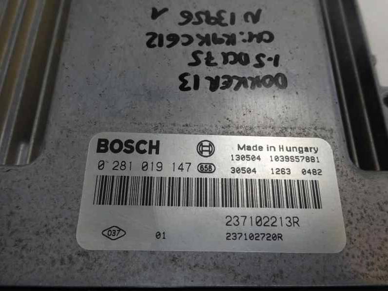 CENTRALITA MOTOR UCE DACIA DOKKER 2013 1.5 BLUE DCI D FAP (75 CV)