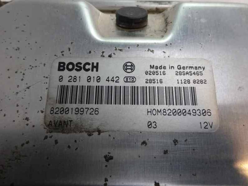 CENTRALITA MOTOR UCE RENAULT SCENIC 2002 1.9 DTI D (80 CV)