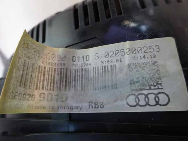 CUADRO INSTRUMENTOS AUDI A4 BERLINA 2005 2.0 TDI (140 CV)