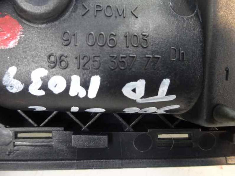 MANETA INTERIOR TRASERA DERECHA PEUGEOT 306 BERLINA 3 4 5 PUERTAS 2001 2.0 HDI (90 CV)