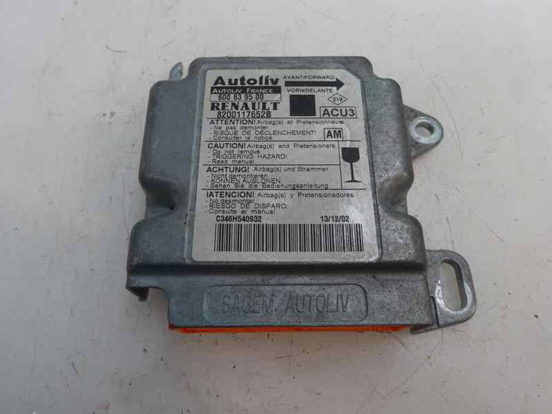 CENTRALITA AIRBAG RENAULT SCENIC 1999 1.9 DCI D (102 CV)