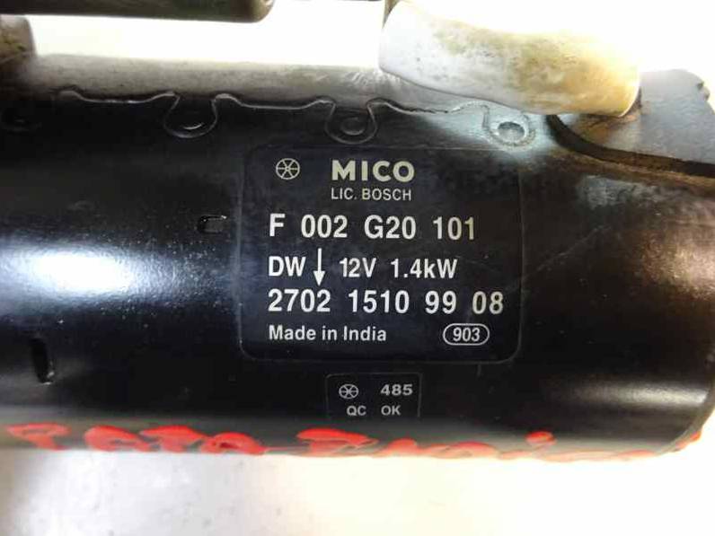 MOTOR ARRANQUE TATA INDICA 2005 1.4 D (49 CV)