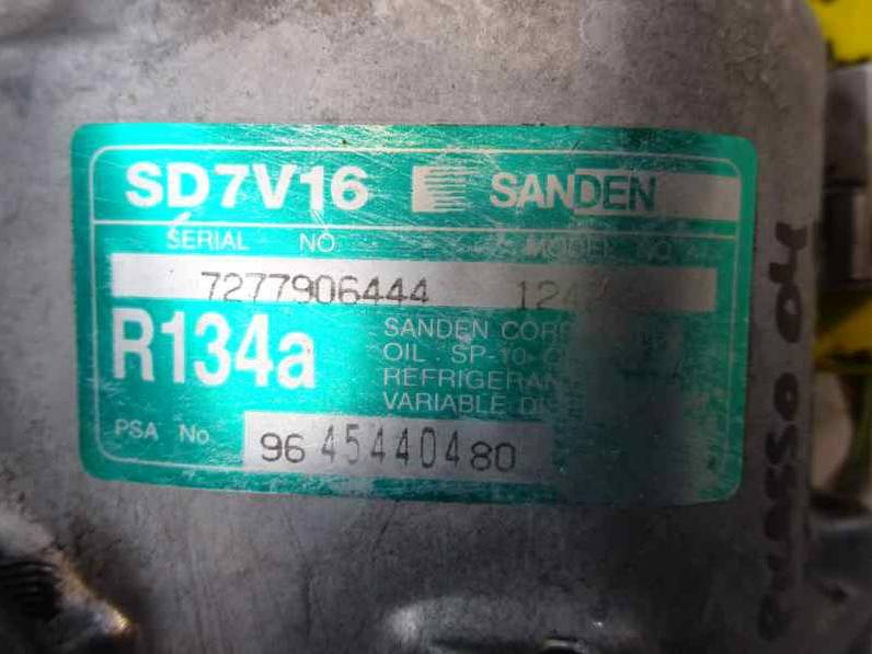 COMPRESOR AIRE ACONDICIONADO CITROEN XSARA PICASSO 2004 1.6 16V HDI FAP (109 CV)