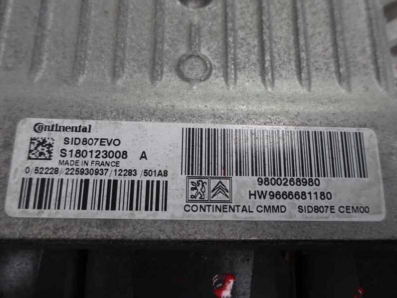 CENTRALITA MOTOR UCE CITROEN C4 PICASSO 2013 1.6 HDI FAP (112 CV)