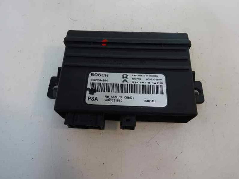 MODULO ELECTRONICO CITROEN C4 PICASSO 2013 1.6 HDI FAP (112 CV)