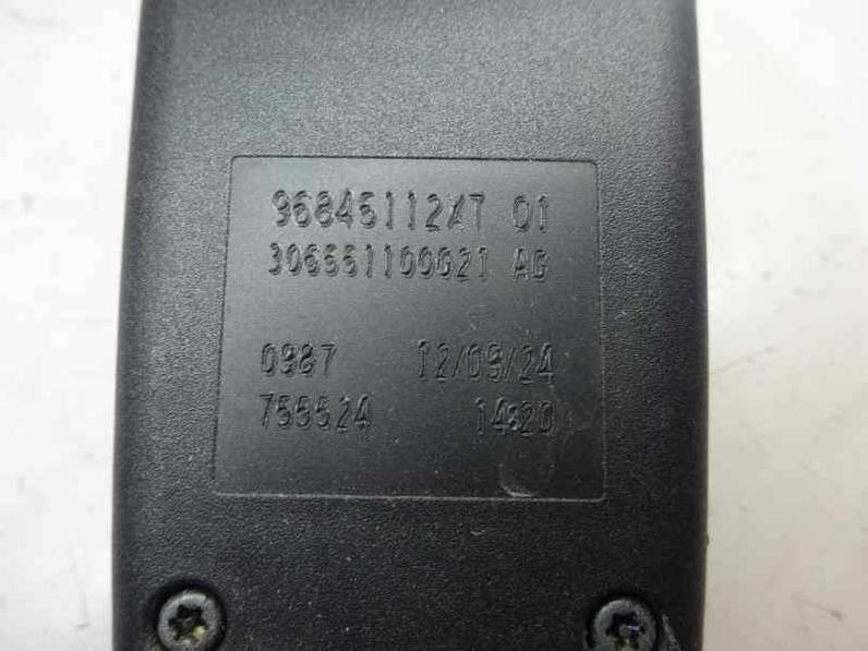 CINTURON SEGURIDAD DELANTERO IZQUIERDO CITROEN C4 PICASSO 2013 1.6 HDI FAP (112 CV)