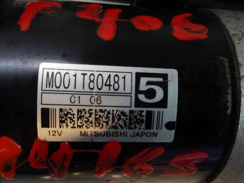 MOTOR ARRANQUE PEUGEOT 406 BERLINA 2001 2.0 HDI (90 CV)